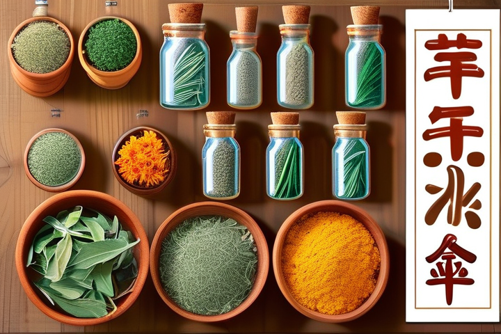 草药本草清单晒干入门图解