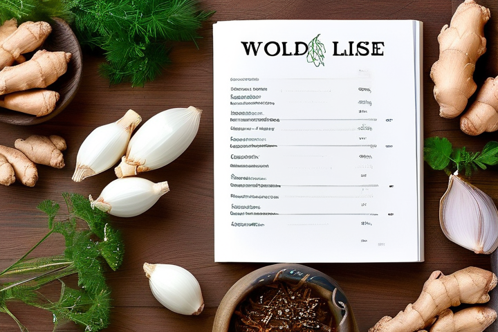 草药本草清单干姜闻味辨别提示