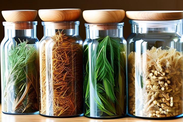 草药本草清单丹参家庭保存收纳技巧