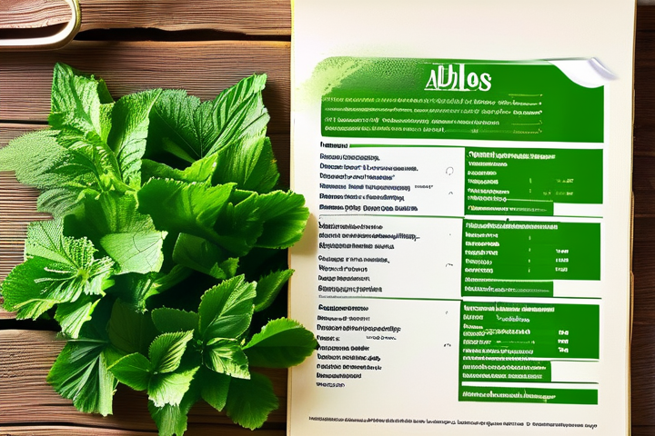 草药本草清单大青叶含杂对照