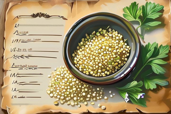 草药本草清单中的莱菔子，入膳搭配的艺术