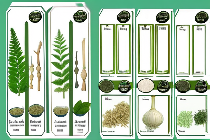 草药本草清单补气相关易混对照对比