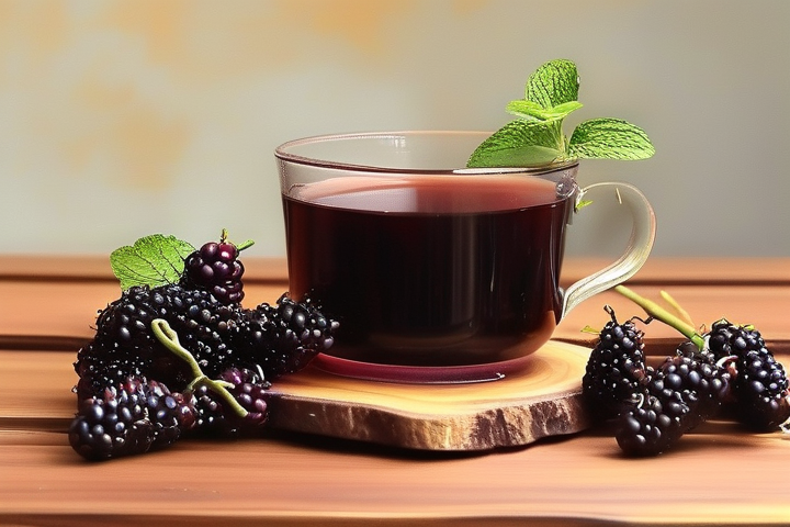 桑葚代茶饮，草药本草清单中的甜蜜秘密