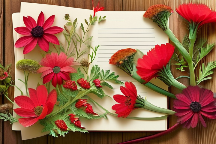 红花入膳，草药本草清单中的健康选择