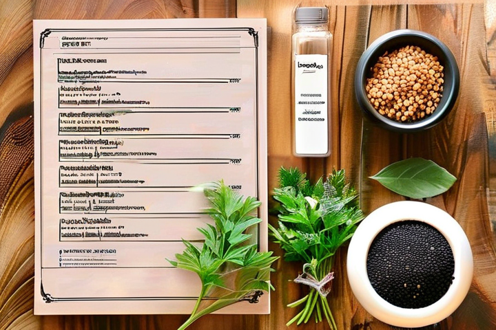 草药本草清单黑芝麻入膳思路清单