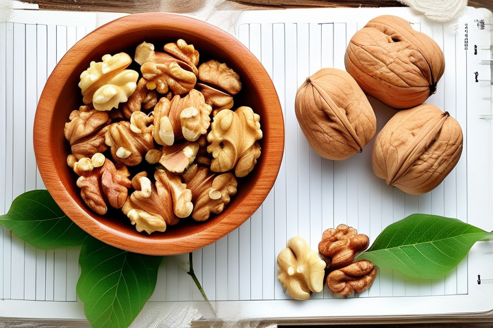 核桃仁在草药本草清单中的理气功效与应用